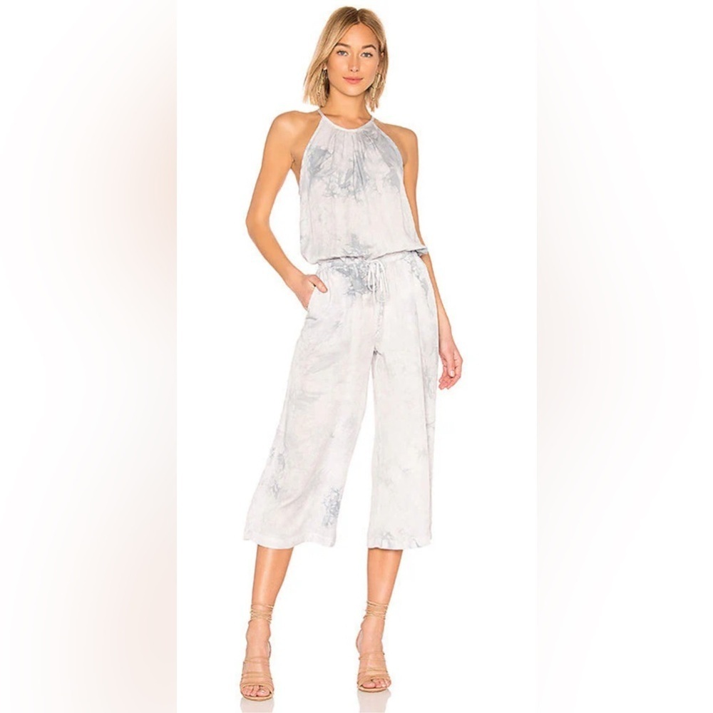 BELLA DAHL Pleated Crop Leg Jumper, Size S